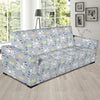 Maltese Pattern Print Design 04 Sofa Slipcover