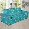 Badminton Pattern Print Design 06 Sofa Slipcover