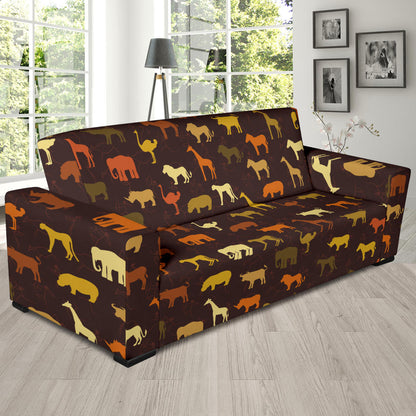 Safari Animal Print Design LKS301 Sofa Slipcover