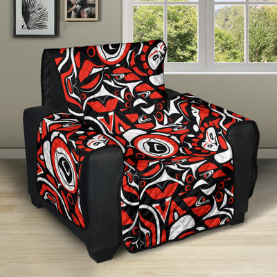 Native North American Themed Print Recliner Cover Protector