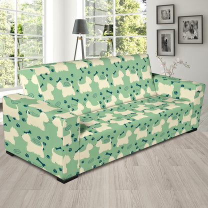 Scottish Terriers Print Design LKS302 Sofa Slipcover