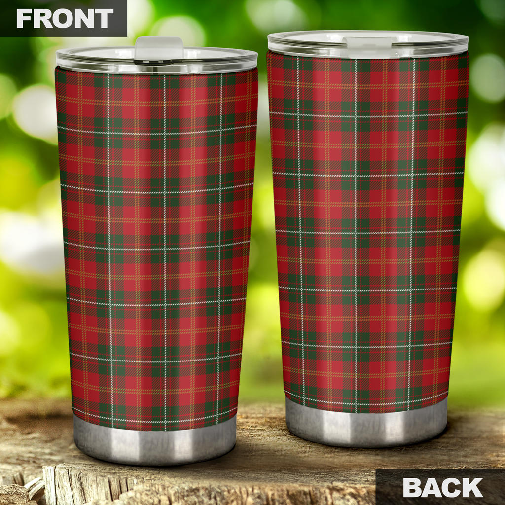 Holiday Tartan Plaid Pattern Tumbler
