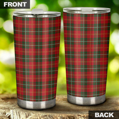 Holiday Tartan Plaid Pattern Tumbler