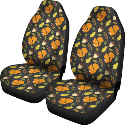 Squirrel Print Design LKS301 Car Seat Covers