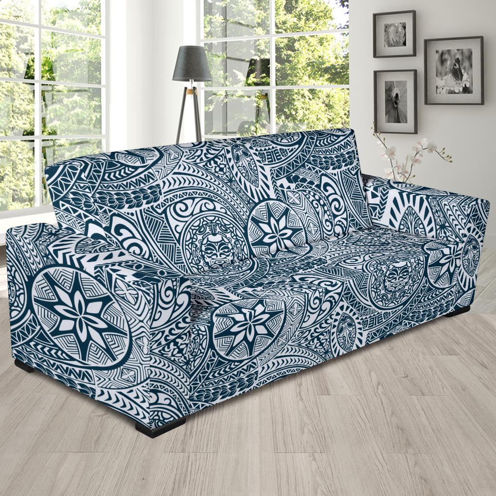 Samoan Pattern Print Design LKS306 Sofa Slipcover