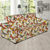 Butterfly Pattern Print Design 02 Sofa Slipcover