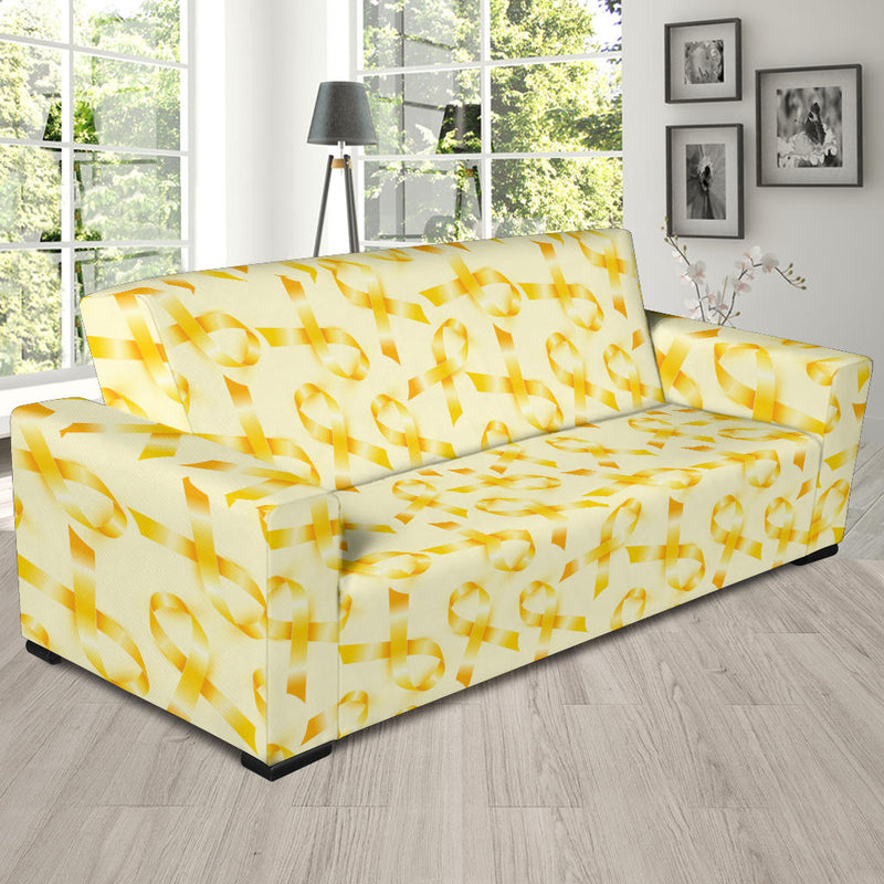 Bone cancer Pattern Print Design 01 Sofa Slipcover