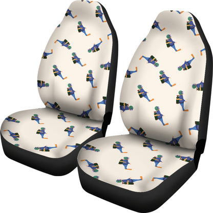 Scuba Driver Print Design LKS301 Car Seat Covers