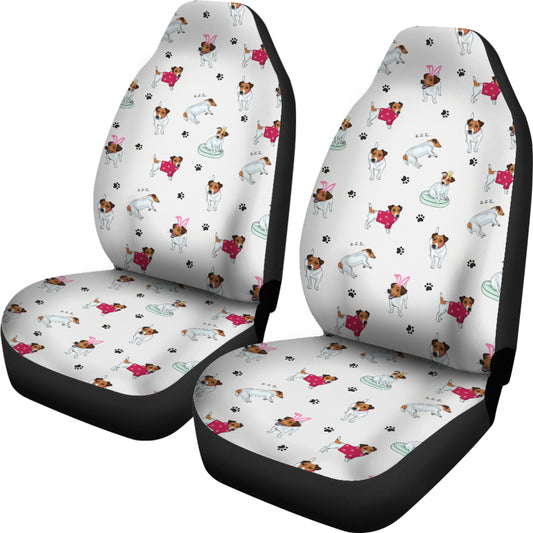 Russell Terriers Print Design LKS308 Car Seat Covers