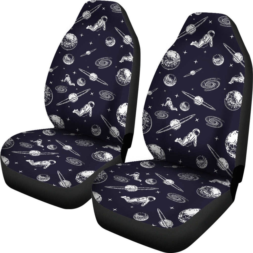 Space Astronaut Print Design LKS302 Car Seat Covers