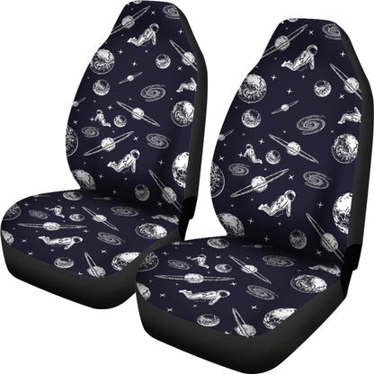 Space Astronaut Print Design LKS302 Car Seat Covers