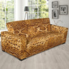 Python Brown Pattern Print Design A03 Sofa Slipcover