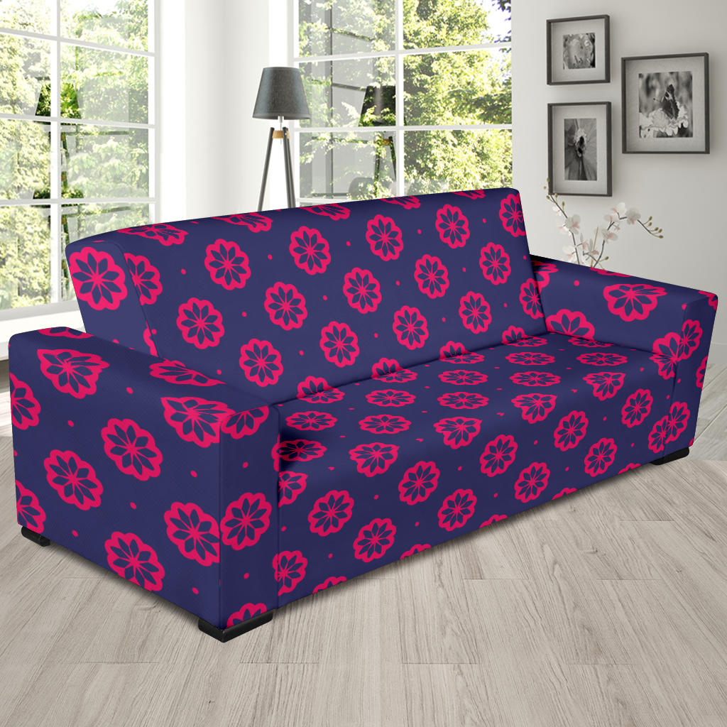 Water Lily Print Design LKS301 Sofa Slipcover