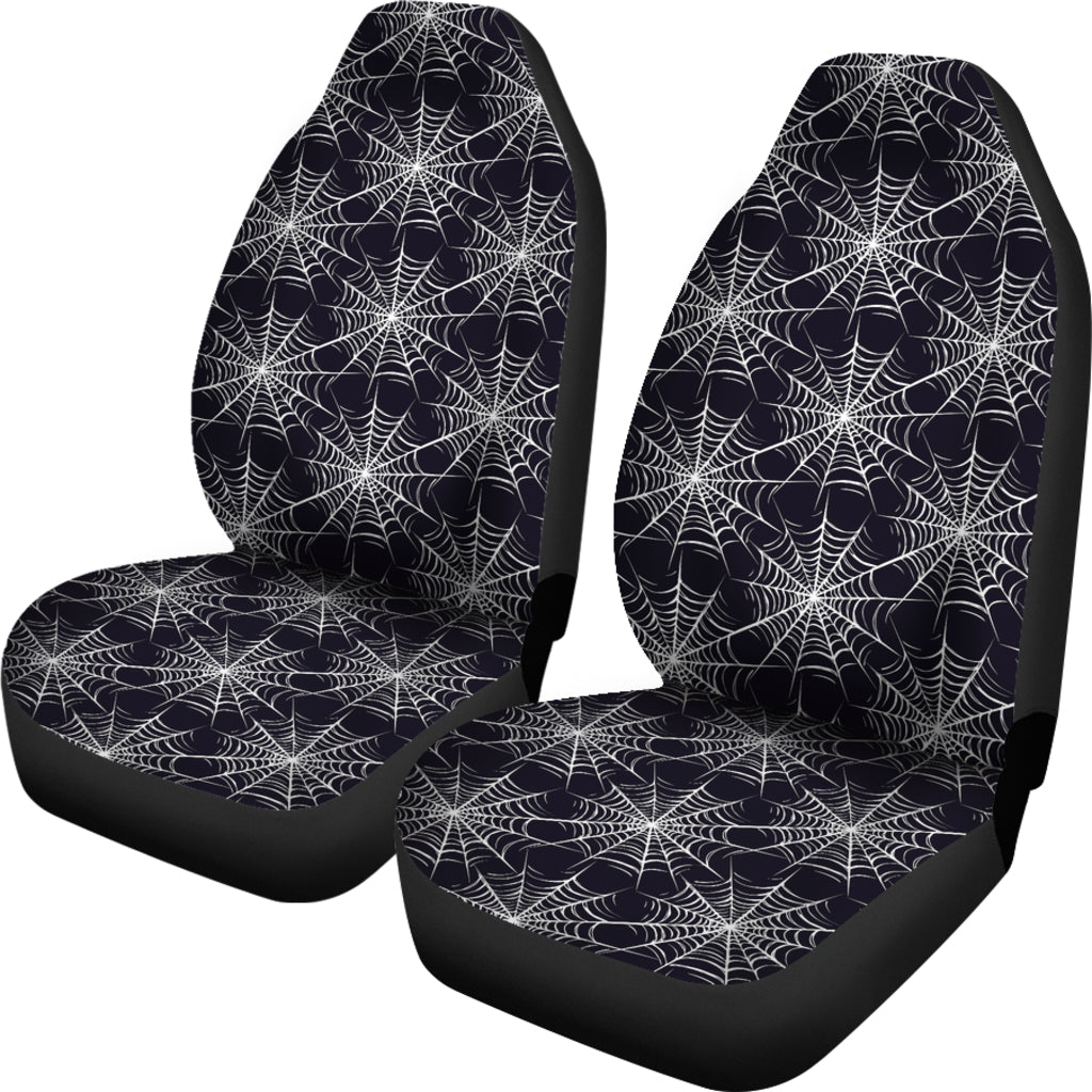 Spider Web Print Design LKS303 Car Seat Covers