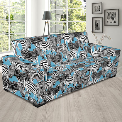 Zebra Print Design LKS305 Sofa Slipcover
