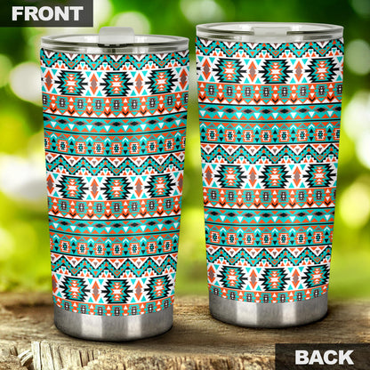 Indian Navajo Ethnic Themed Design Print Tumbler