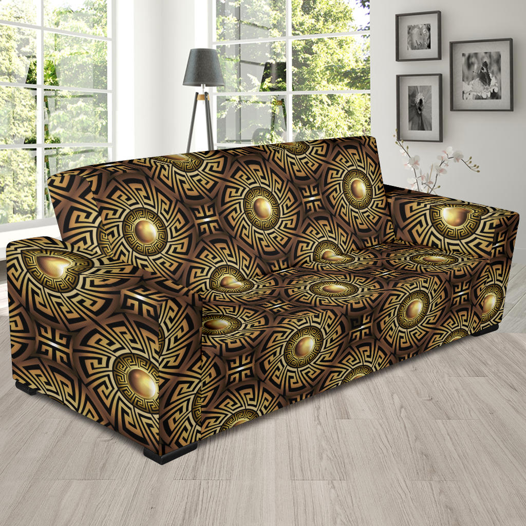 Ancient Greek Print Design LKS3012 Sofa Slipcover