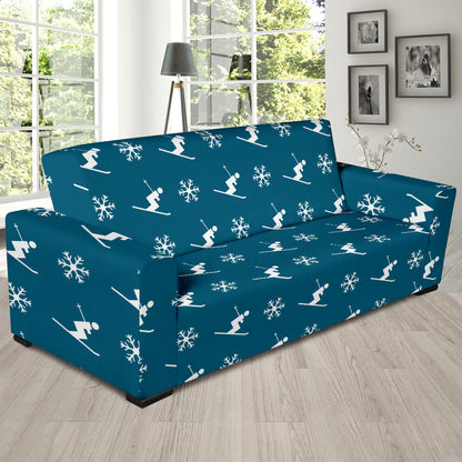 Ski Print Design LKS301 Sofa Slipcover