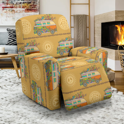 Hippie Van Print Design LKS304 Recliner Slipcover