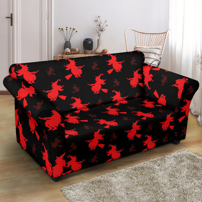 Witch Print Design LKS308 Loveseat Couch Slipcover