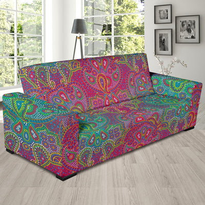 Boho Pattern Print Design 02 Sofa Slipcover