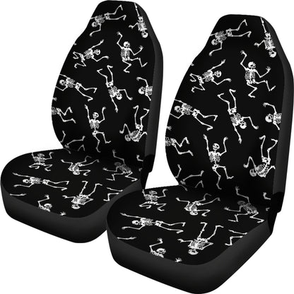 Skeleton Print Design LKS305 Car Seat Covers