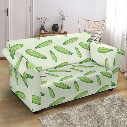 Zucchini Print Design LKS302 Loveseat Couch Slipcover