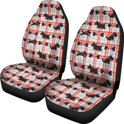 Scottish Terriers Print Design LKS3014 Car Seat Covers
