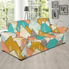 Mountain Pattern Print Design 02 Sofa Slipcover