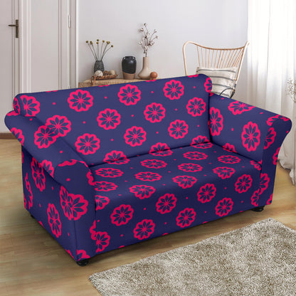 Water Lily Print Design LKS301 Loveseat Couch Slipcover