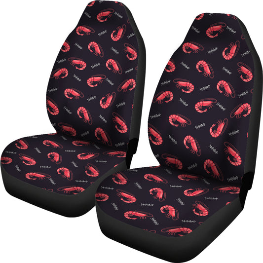 Shrimp Print Design LKS302 Car Seat Covers