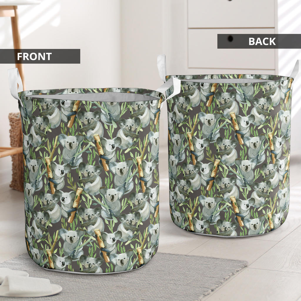 Koala Pattern Design Print Laundry Basket