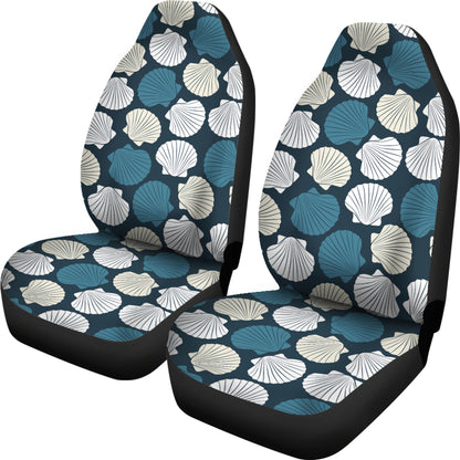 Seashell Print Design LKS3013 Car Seat Covers