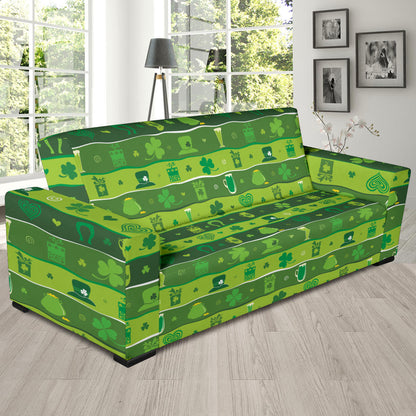 Shamrock Print Design LKS303 Sofa Slipcover