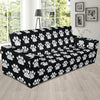 Paw Pattern Print Design A02 Sofa Slipcover