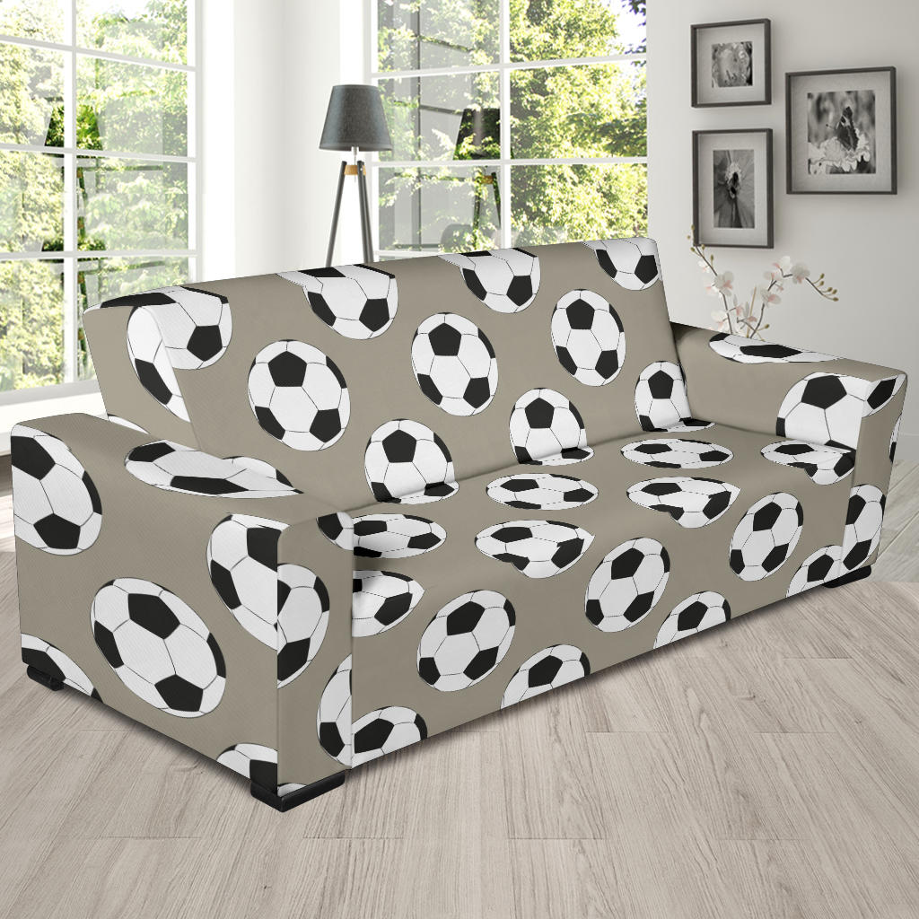 Soccer Ball Print Design LKS302 Sofa Slipcover