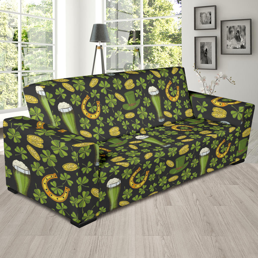 St Patricks Day Print Design LKS307 Sofa Slipcover