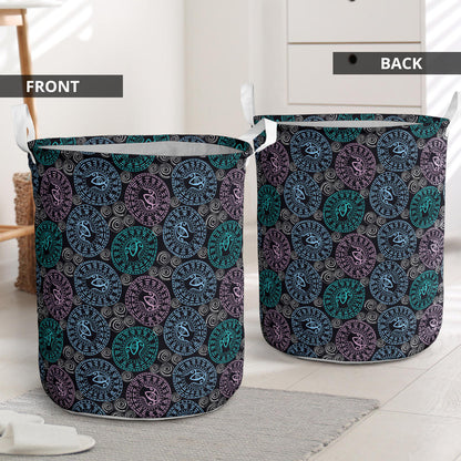 Eye of Horus Ethnic Pattern Laundry Basket