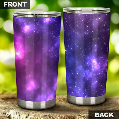 Celestial Purple Blue Galaxy Tumbler