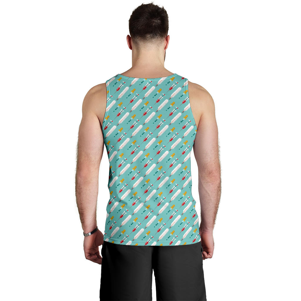Phlebotomist Medical Print Men Tank Top