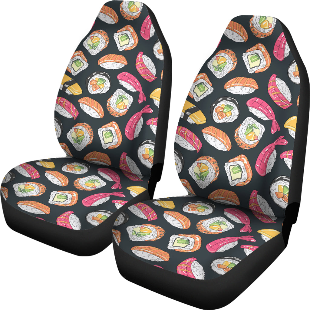Sushi Print Design LKS306 Car Seat Covers