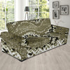 Python Pattern Print Design A04 Sofa Slipcover