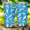 Dolphin Cute Print Pattern Tumbler