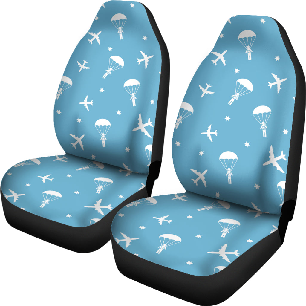 Skydiver Print Design LKS303 Car Seat Covers