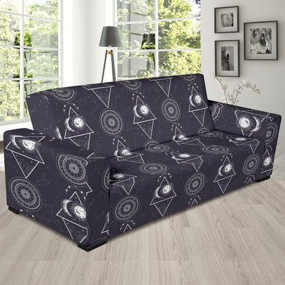 Sun Moon Print Design LKS309 Sofa Slipcover