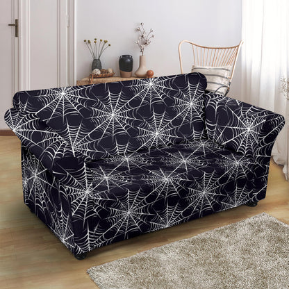 Spider Web Print Design LKS303 Loveseat Couch Slipcover
