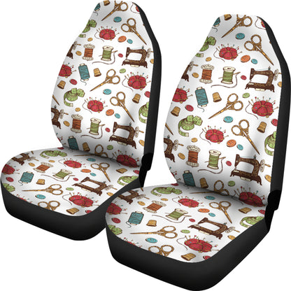 Sewing Equipment Print Design LKS304 Car Seat Covers