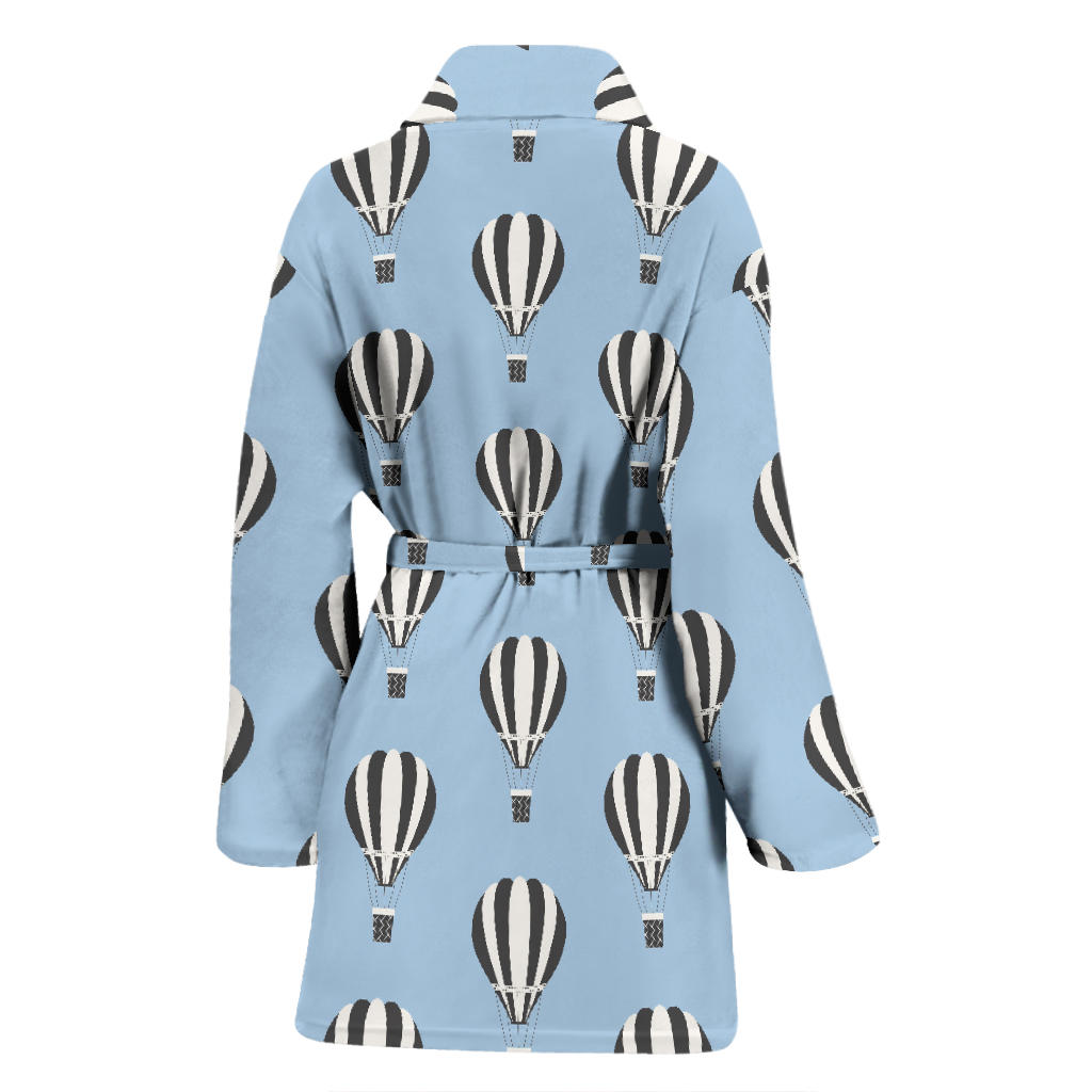 Ballon Pattern Print Design 05 Women Bathrobe