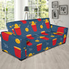 Beer Pong Pattern Print Design 02 Sofa Slipcover