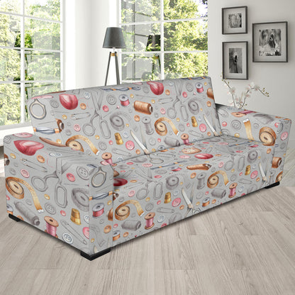 Sewing Equipment Print Design LKS302 Sofa Slipcover